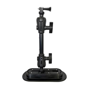 Imagem de YIJU Suporte para câmera de ação em bastão para caiaque, com ângulo estável e ajustável, ideal para pranchas de stand up paddle, surf e canoas.