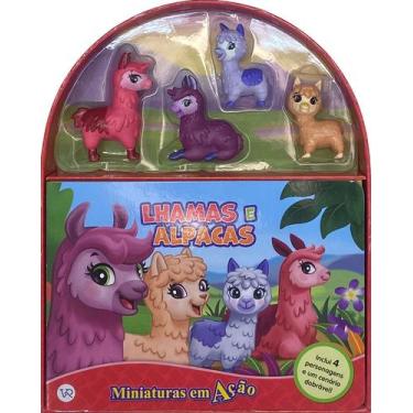 Imagem de Livro - Miniaturas em ação - Lhamas e alpacas