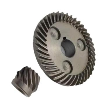 Imagem de Ｂｅｓｇａ Kit de engrenagem cônica espiral de metal, 39 dentes, peça de reposição para ferramentas elétricas. Substitui engrenagem anular e pinhão cônico
