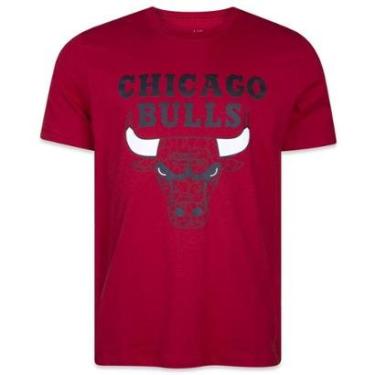 Imagem de CAMISETA NEW ERA REGULAR NBA CHICAGO BULLS WORLD OF LOGOS-Masculino
