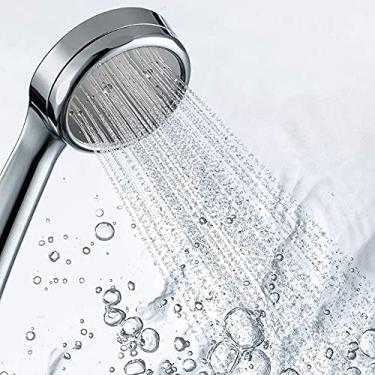 Imagem de YYBOES Chuveiro cabeça de chuveiro filtro de chuveiro elétrico cabeça de chuveiro chuveiro de alta pressão para aumentar a pressão cabeça de chuveiro portátil cabeça de chuveiro de alta pressão
