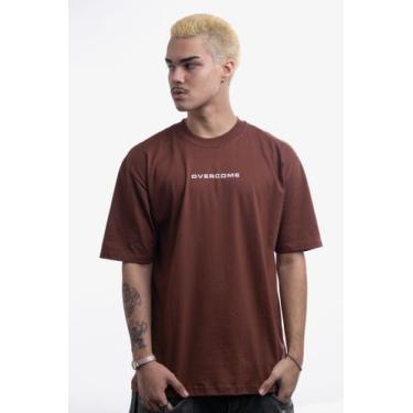 Imagem de Camiseta Overcome Encore Marrom, P