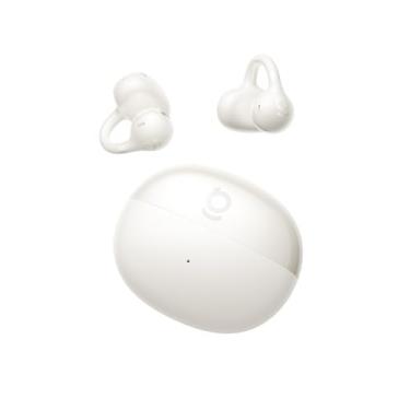 Imagem de Fones de Ouvido Open Ear Clip-On Baseus Bass BC1, Conforto com Anel Aberto e Clipe Ajustado de Três Curvas, Chamadas Claras com 4 Microfones, Branco