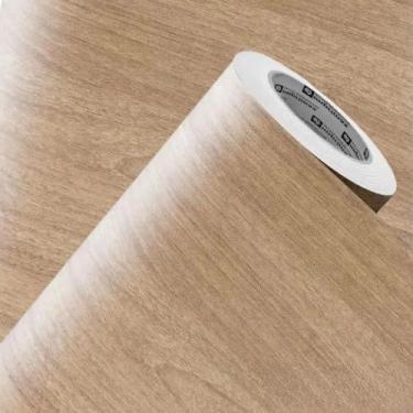 Imagem de Adesivo Vinil Madeira Jequitibá 2303, Papel de Parede Envelopamento de Móveis (1M X 60CM)