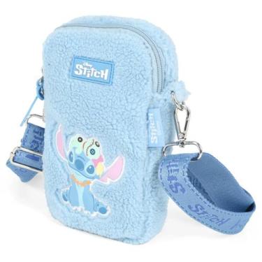 Imagem de Bolsa Transversal Pelúcia Stitch Shoulder Bag Luxcel - 6926845739544, 