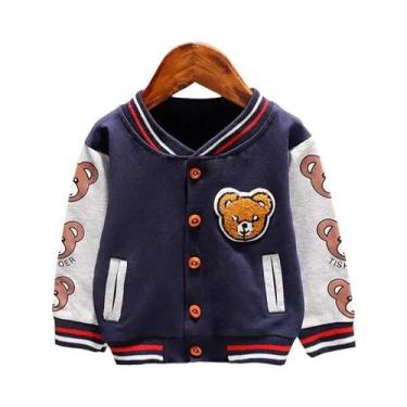 Imagem de Jaqueta De Algodão Para Bebês Meninos E Meninas Com Estampa De Desenho