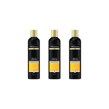 Imagem de Condicionador Tresemme Brilho Lamelar 400Ml-Kit C/3Un - Tresemmé