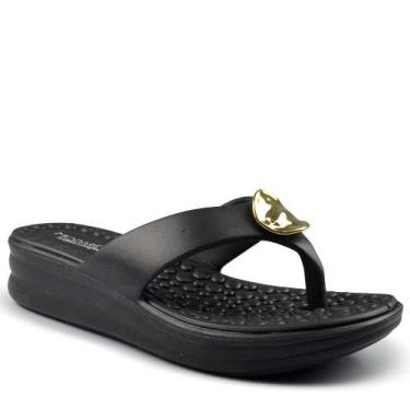 Imagem de Chinelo Feminino Modare Nuvem Ultra Leve TM 7213.101, 37, Preto