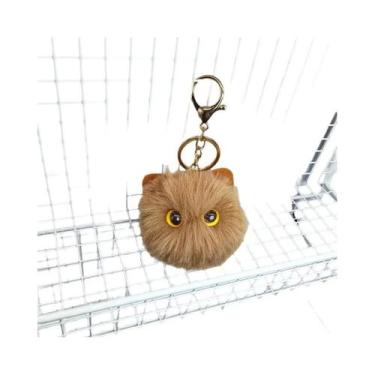 Imagem de Chaveiro De Gato De Pelúcia Fofo, Brinquedo De Desenho Animado, Pingen