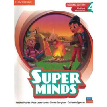 Imagem de Super Minds Level 4 Workbook With Digital Pack British English - CAMBR