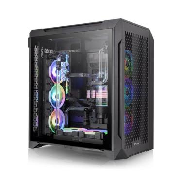 Imagem de Gabinete Thermaltake CTE C700 Black USB 3.2 - Cooler 120mm - 3 Fans - Mid Tower - CA-1X1-00M6WN-00