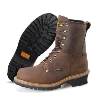 Imagem de Carolina CA8821 Elm Bota de trabalho masculina impermeável 20 cm, Marrom, 45