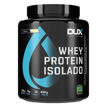 Imagem de Whey Protein Isolado 100% Proteina Baunilha Pote 450g - Dux Nutrition-Unissex