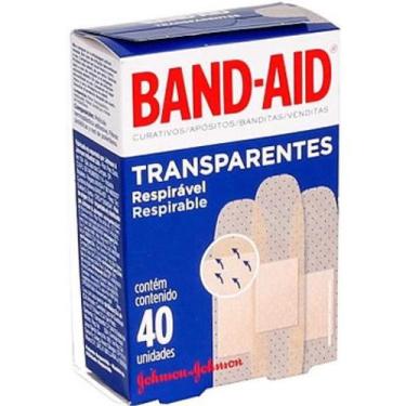 Imagem de BAND-AID TRANSPARENTE 40 UNIDADES - Curativos Transparentes - no-brand