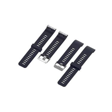 Imagem de EZZON Pulseiras de silicone à prova d'água esportivas para Garmin Forerunner 35 Pulseira respirável ao ar livre para Garmin Forerunner 30 (Cor: B, Tamanho: Para Forerunner 30)