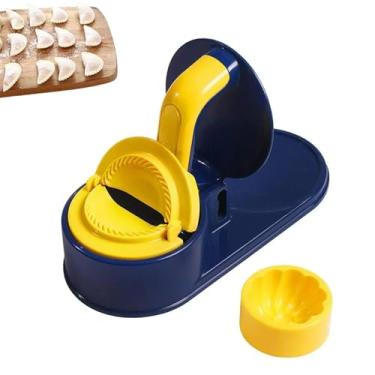 Imagem de Máquina de Dumpling 3 em 1 Cozinha com Moldes Pequenos Pão Vapor Manuais Prensa Massa -Ferramentas Pequenas para Economizar na Fabricação Dumplings e