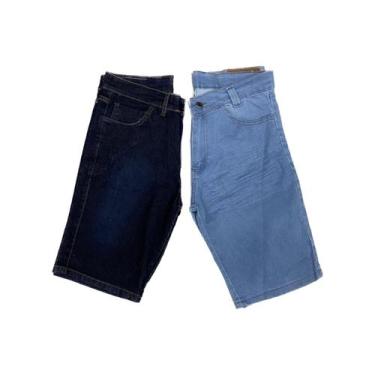 Imagem de KIT 2 BERMUDAS Jeans Variadas Direto Fábrica - JEANS WEAR, 42