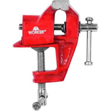 Imagem de Torno De Bancada 75mm Fixo Mini Worker