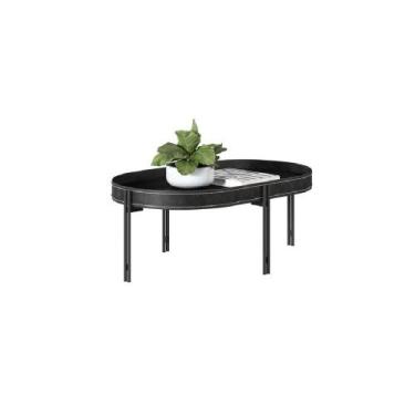Imagem de Mesa de Centro Mônaco Linea Brasil, preto tx