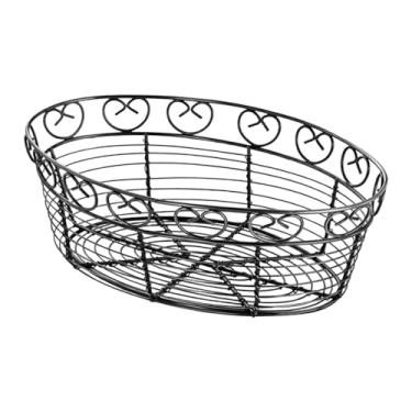 Imagem de IEUDNS Cesta de Frutas Oval, Tigela para Armazenamento, Centro de Mesa para Balcão de Pão, Sobremesa, Cozinha