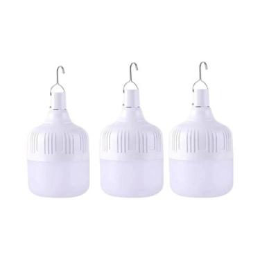 Imagem de Lanterna De Camping LED Recarregável Por USB, Alta Potência, Portátil,