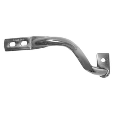 Imagem de DAT AUTO PARTS Tampa do para-choque externo do lado do motorista dianteiro esquerdo suporte suporte suporte de substituição para GMC Sierra 2003-2007 15184118 GMC Sierra 1500/2500 / 3500 aço preto