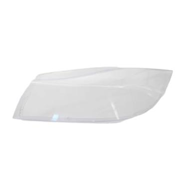 Imagem de Tampa da lente do farol dianteiro do carro compatível com bmw e90 e91 3 2005 2006 2007 2008 vidro auto halogênio farol abajur transparente(Left)