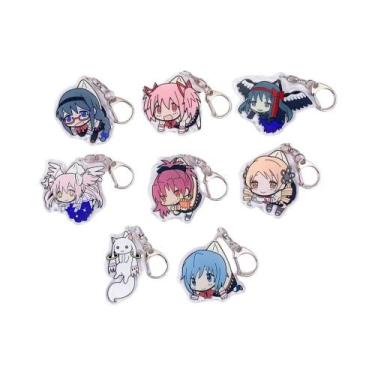 Imagem de Chaveiro De Acrílico Do Anime Madoka Magica, Pingente Para Mochila, Pr