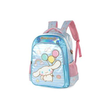 Imagem de Mochila Costas Escolar Amigos Da Hello Kitty Azul - Luxcel