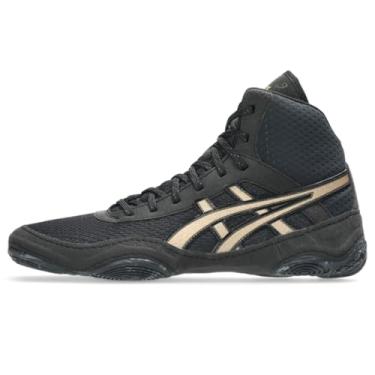 Imagem de ASICS Tênis feminino de luta livre MATBLAZER, Preto/champanhe, 41