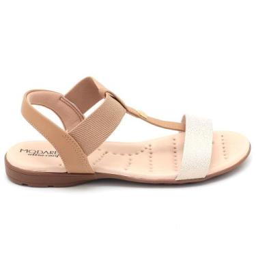 Imagem de Sandália Modare Ultraconforto Calce Fácil Feminino 7053163, Bege, 36