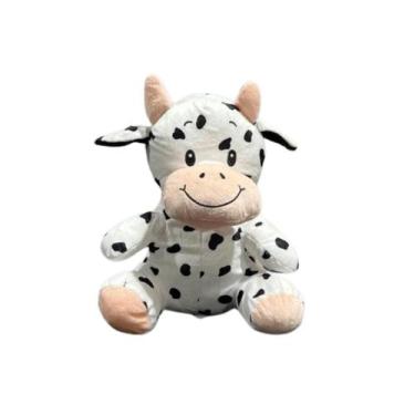 Imagem de Pelúcia para Bebê Macio 26cm Hipoalergênico Unik, Vaquinha