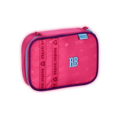 Imagem de Estojo Rebecca Bonbon Box Necessárie 100 Pens Viagem Escolar, Rosa
