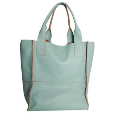 Imagem de Bolsa House of Caju Tote Couro Alça Ombro Casual Feminina-Feminino