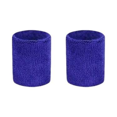 Imagem de Faixas De Pulso Esportivas 8x10cm, Bandas Absorventes De Suor Para Tên