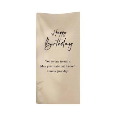 Imagem de Decoração De Pano Para Festa De Aniversário 90CM 45CM, Bandeira De Fun