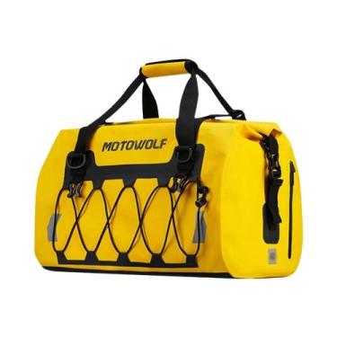 Imagem de Bolsa De Viagem Grande Impermeável Para Moto E Bicicleta 40L 80L, Moch