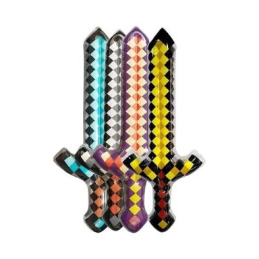 Imagem de Espada Inflável De Pedras Preciosas Douradas, Brinquedos Infantis, Jog