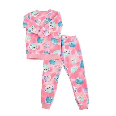 Imagem de Conjunto Soft Menino,menina manga longa, pijama roupa infantil em soft Petenatti, ideal para o inverno, confortável e aconchegante, TAM. 00 a 8.
