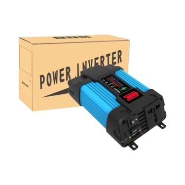 Imagem de Inversor Portátil Para Carro 6000W DC12V Para AC 110V 220V Com Tomada 