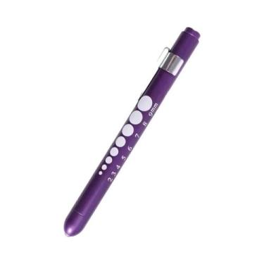 Imagem de Lanterna Médica Portátil Mini LED Com Luz Branca E Amarela Para Diagnó