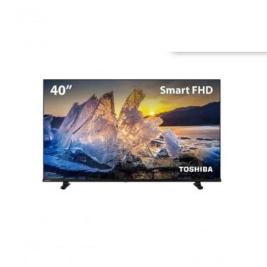 Imagem de Smart Toshiba DLED 40" Full HD 40V35MS VIDAA 2 HDMI 2 USB WiFi TB028M Preto Bivolt