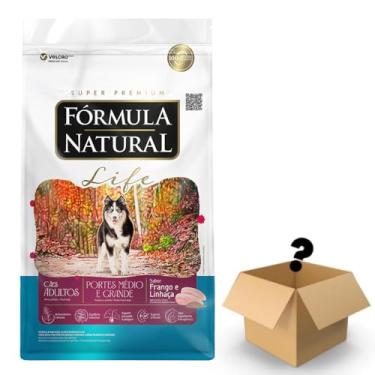 Imagem de Racao Formula Natural Life Caes Adulto Racas Medias E Grande 15Kg + Surpresa