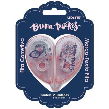 Imagem de Fita Corretiva e Marca Texto Fita Bruna Tavares - LEONORA