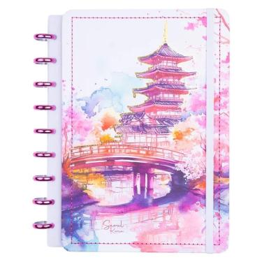 Imagem de Caderno de Disco Grande - 80 Folhas - Seoul DK21E333 - Diskô