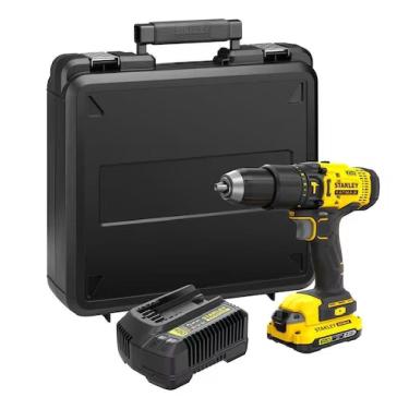 Imagem de Parafusadeira Furadeira Impacto 1-2 20 Volts 1 Bateria Scd711d1kbr Stanley