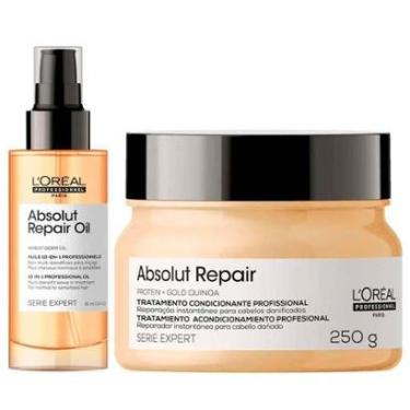 Imagem de L'Oréal Professionnel Absolut Repair Kit Máscara + Óleo Kit-Unissex
