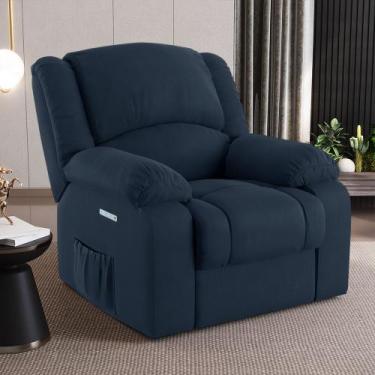 Imagem de Poltrona do Papai Reclinável Sala de Cinema Barcelona Elétrica Touch M