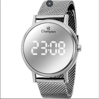 Imagem de Relógio Champion Feminino Digital Prata Ch48206q
