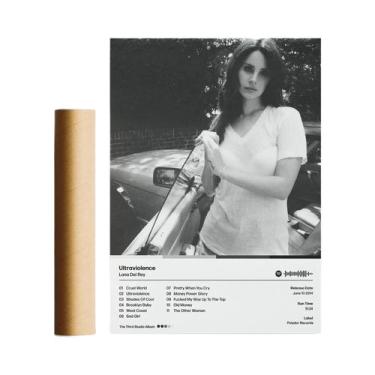 Imagem de Pôster De Álbum De Música Rap Hip Hop Lana Del Rey, Pintura Em Tela, A
